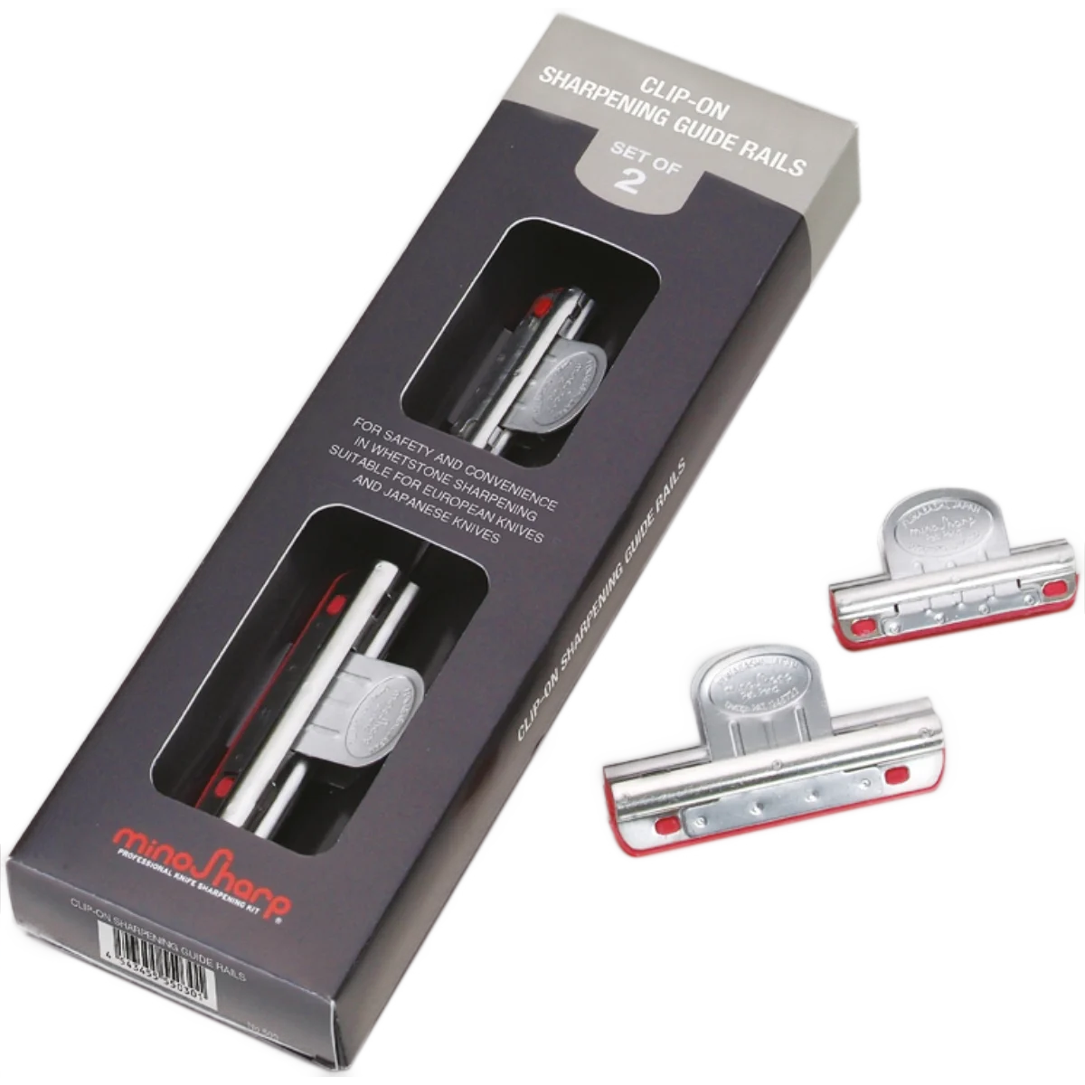 Schleifhilfe MinoSharp No. 503 Clip-On 2-teilig MinoSharp Clipon Schleifhilfe