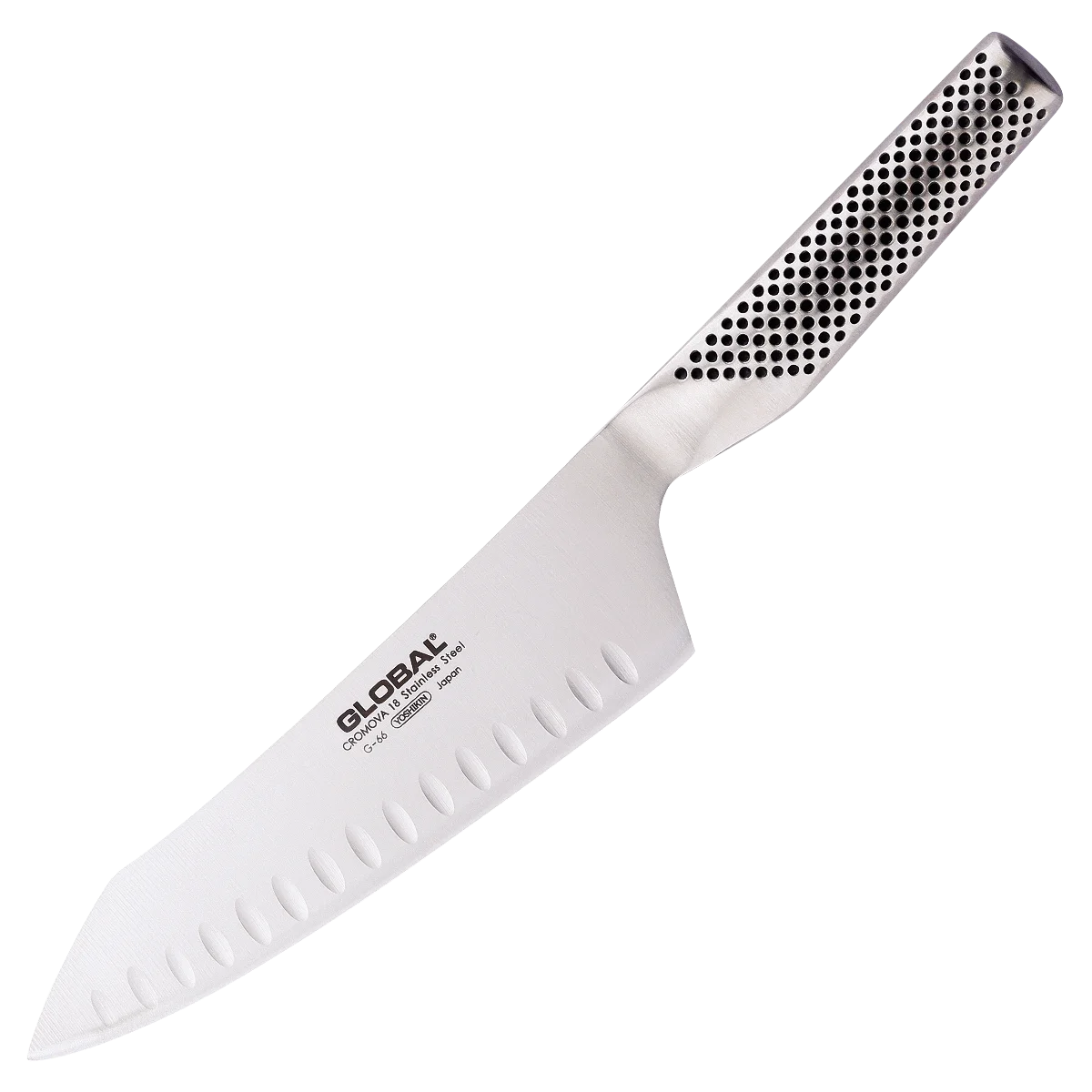Global G-66 Chopmesser mit Kullenschliff 18 cm Global G-66 Chopmesser