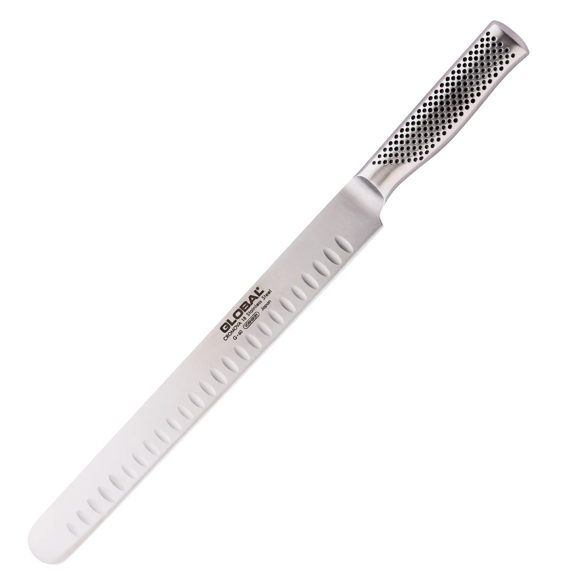 Global G-60 Allesschneider mit Kullenschliff 30 cm Global G-60 Allesschneidmesser