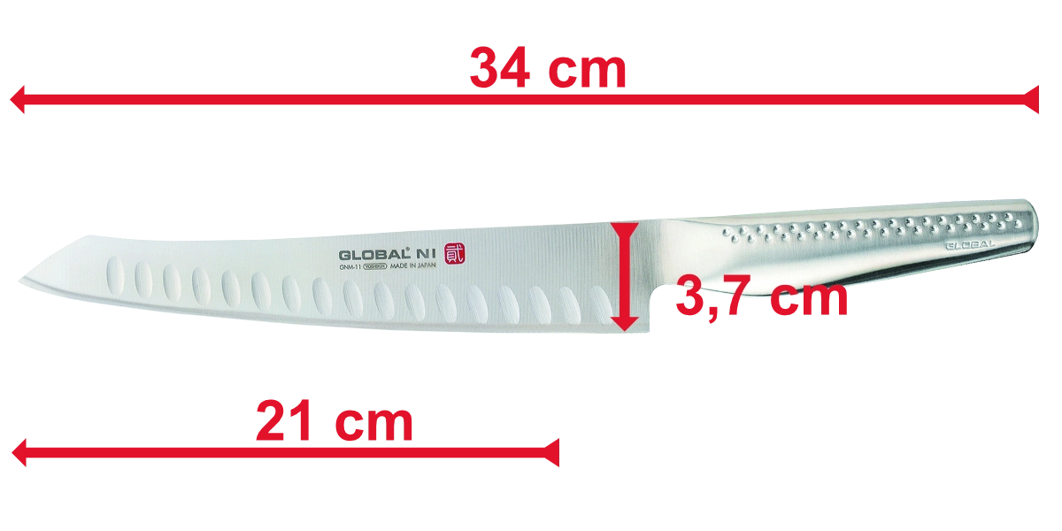 Global NiGNM 11 Tranchiermesser