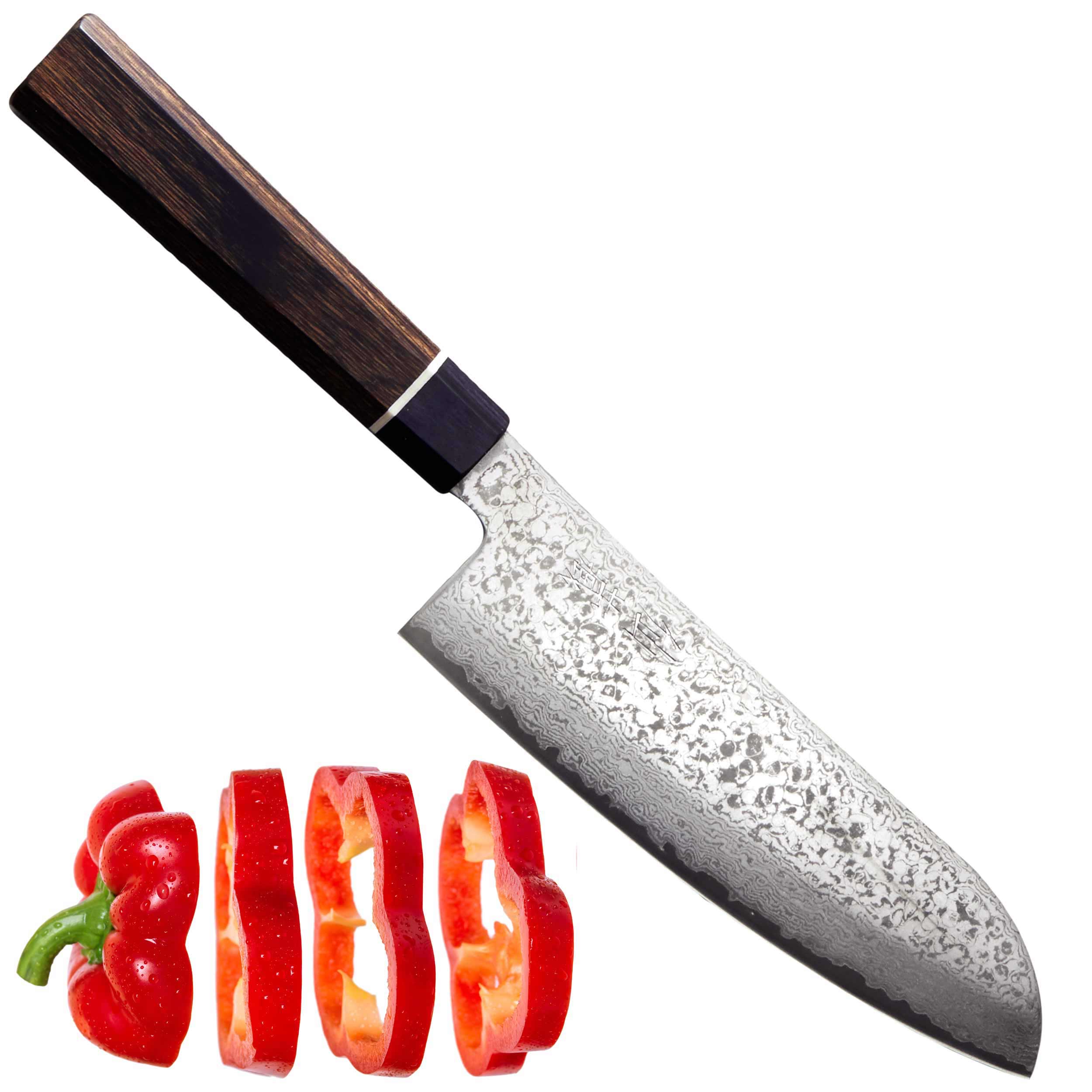 Suncraft Senzo Black BD04 Santoku Messer 16,5 cm