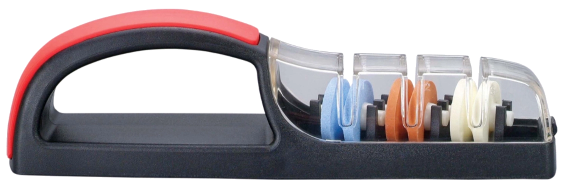 MinoSharp 550-BR Plus 3 Universalschleifer (schwarz/rot) Schleifhilfe 550BR MinoSharp