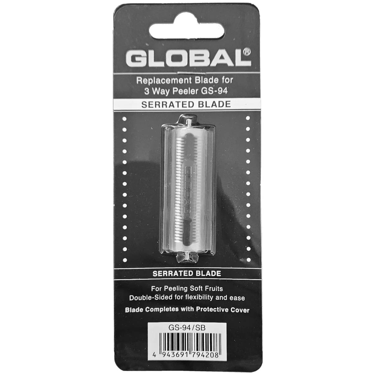 Global GS-94/SB Ersatzklinge verzahnt für Sparschäler GS-94 Global Ersatzklingen GS-94SB