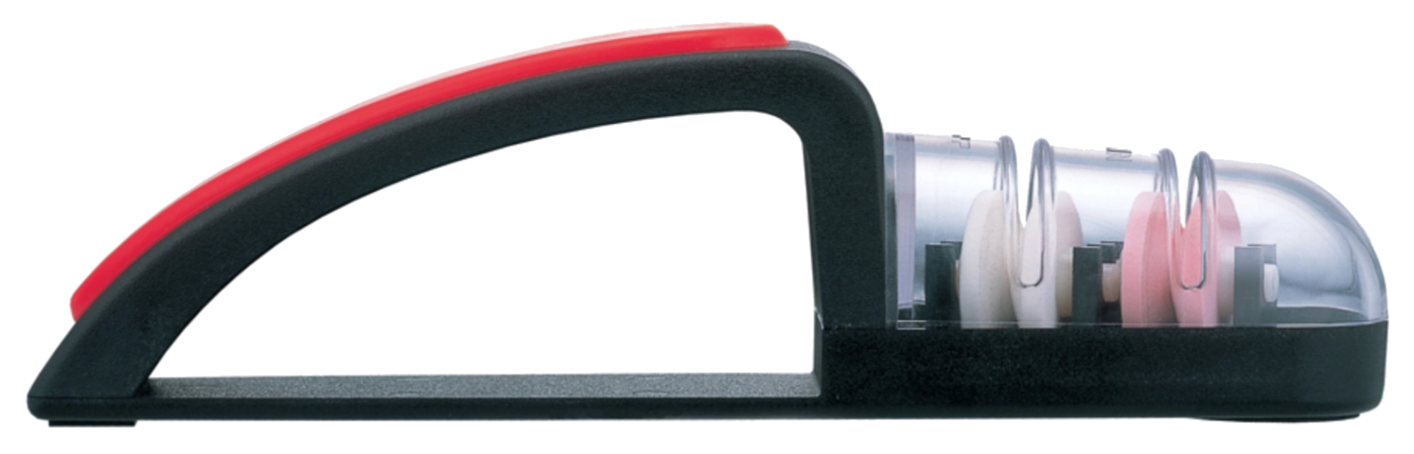 MinoSharp 440-BR Plus Keramik Handschleifer (schwarz/rot) Schleifer MinoSharp