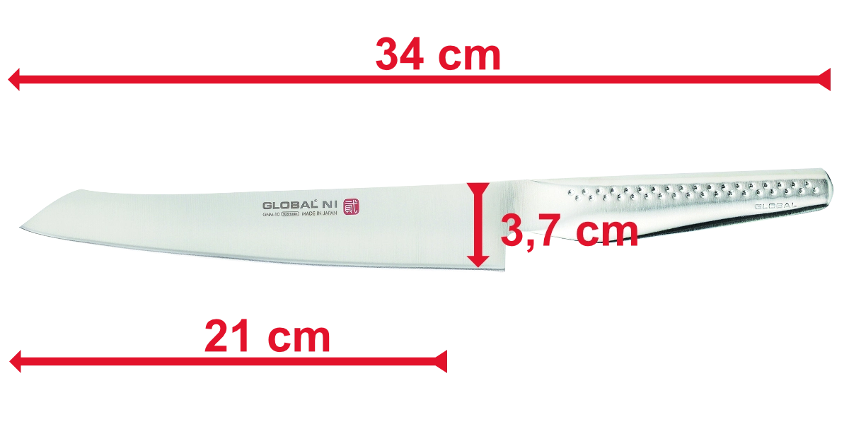Global Ni GNM 10 Tranchiermesser